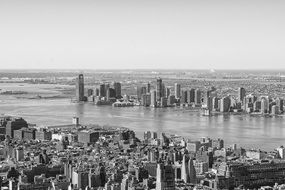 new york city skyline old picture