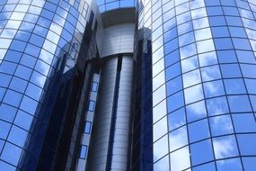 modern glass building in Bosnia and Herzegovina