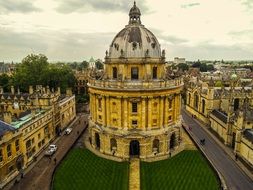 historical building in Oxford, England