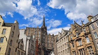 historical center of Edinburgh