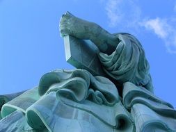 statue of liberty close-up