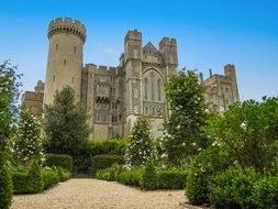 Arundel castle in England