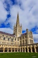 Courtyard Norwich Cathedral