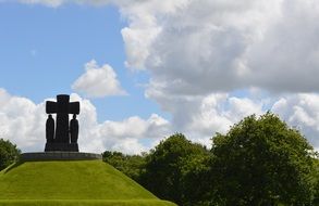 Monument at the Cemetery