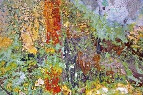 old church painting