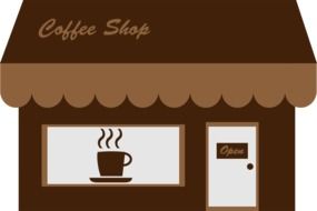 coffee shop storefront