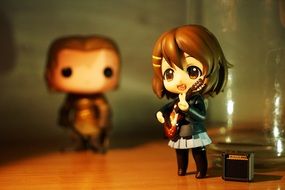 girl figure with guitar