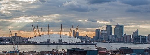 stadium with dome in london