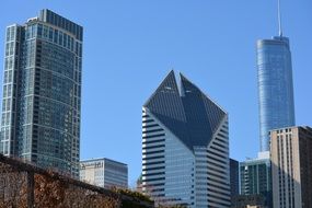 cityscape in Chicago