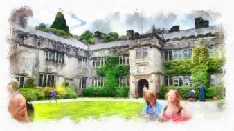 Mansion House drawing
