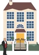 Mansion Butler drawing