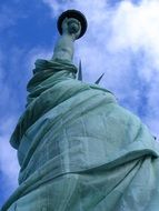 statue of liberty close up