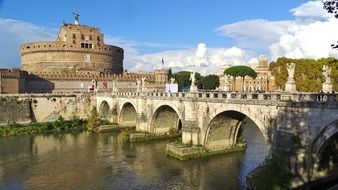 Antique Italy Rome colosseum