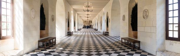 interior of the ChÃ¢teau de Chenonceau