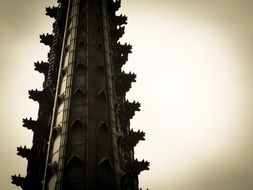 Tower of Cathedral, detail, germany, Cologne