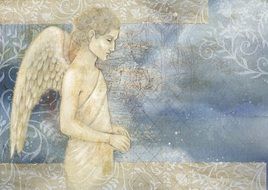 Angel drawing