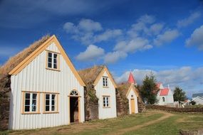 thatched houses in iceland