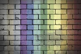 Colors Wall Brick