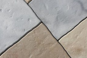 multi-colored basalt tile