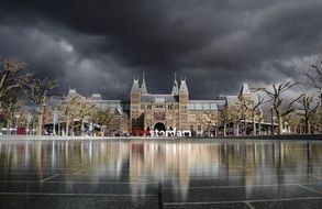 Picture of Rijksmuseum in Amsterdam