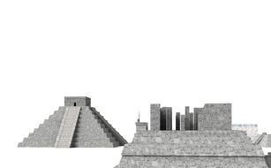 construction of the pyramids in Mexico