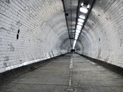 pedestrian tunnel in London