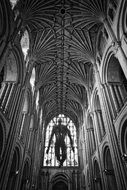 ceiling in Norwich Cathedral