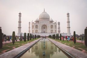 tourism Taj Mahal, India