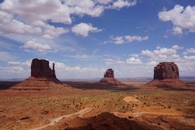 west Monument Valley