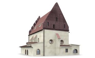 Old New Synagogue, Europe's oldest active synagogue, czech, Prague