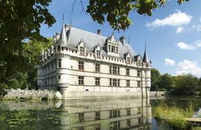 beautiful mansion near the water