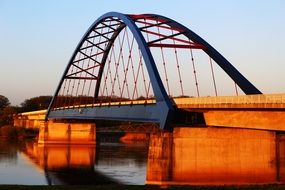 beautiful Elbe Bridge