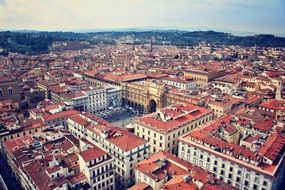 rooftops of the Firenze Florence Europe