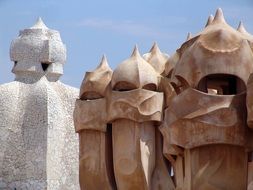 abstract sculptures in Barcelona