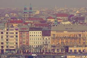 panorama of the capital of Hungary