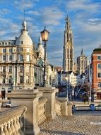historic architecture in antwerp