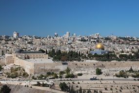 Jerusalem Old Town City Wall