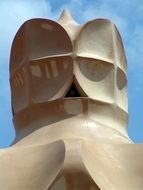 top of sculpture in barcelona