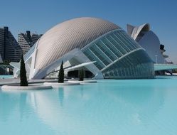 city of arts and the sciences in spain