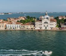 buildings on the coast in venice