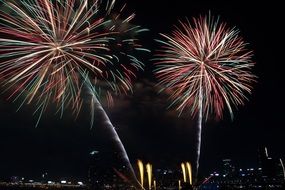 Seoul international fireworks festival