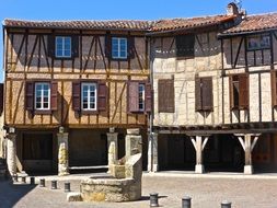 historical half-timbered house