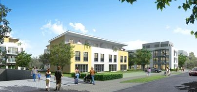 multi-family villa rendering