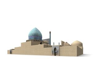 Mosque in Esfahan as an illustration