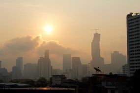 Bangkok skyscraper Asia