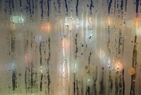 misted window