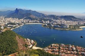 Views Of The Sugar and mountains in Brazil