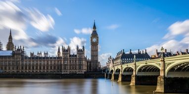 Landscape of Big Ben in London