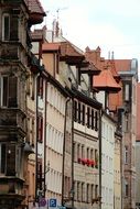 Fachwerkhaus on the streets of the old city
