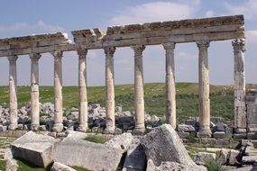 Byzantisch Aphamia in Syria